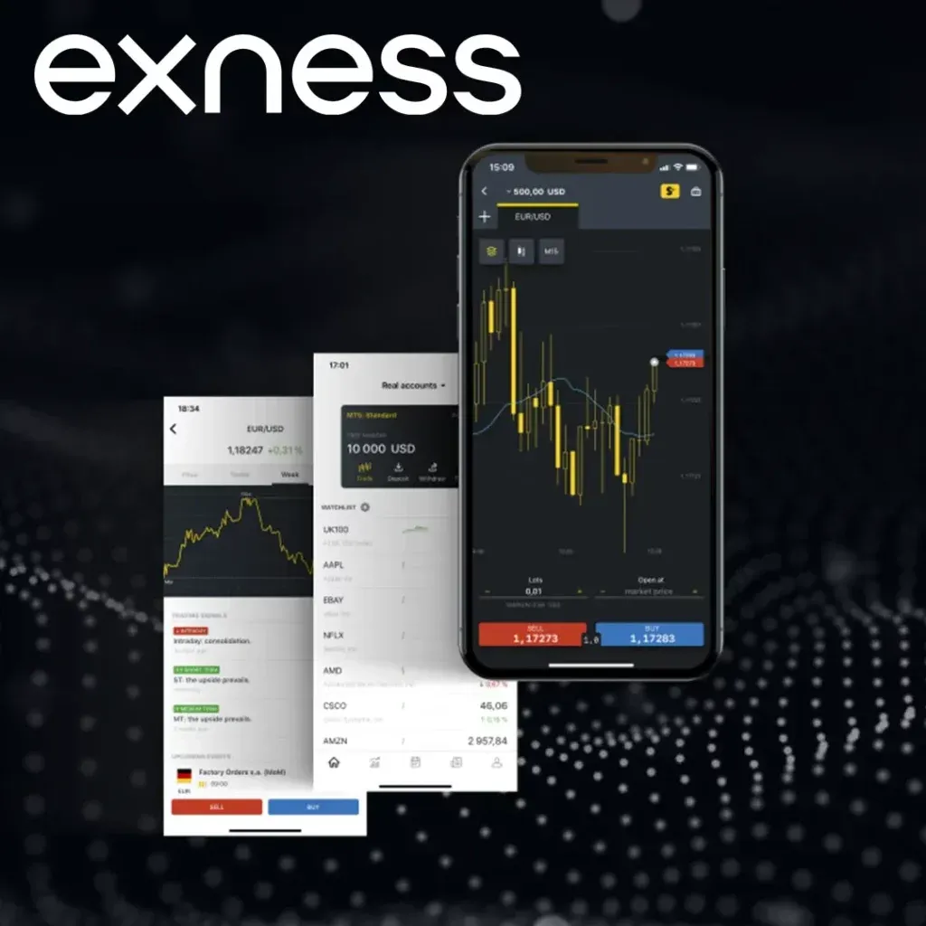 الميزات الرئيسية لتطبيق Exness