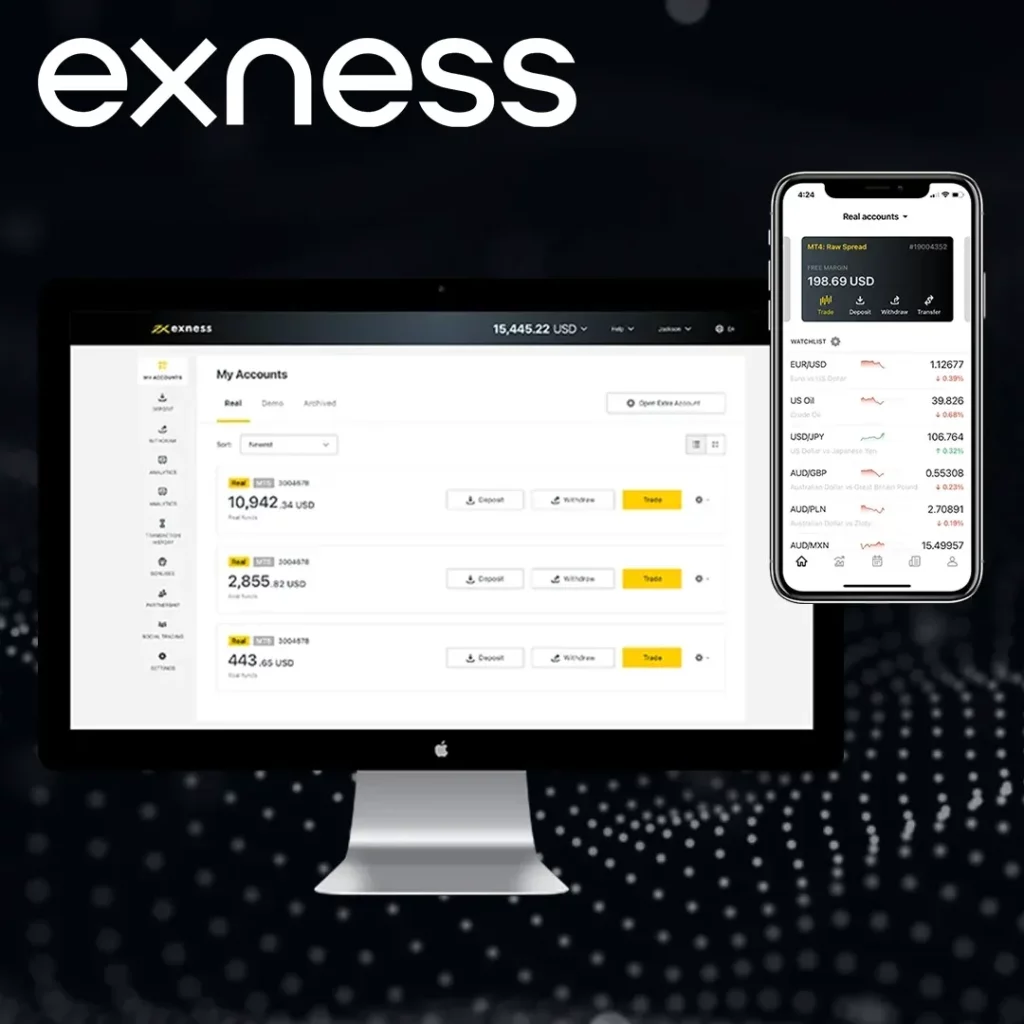 الميزات الرئيسية لواجهة استخدام Exness الإلكترونية
